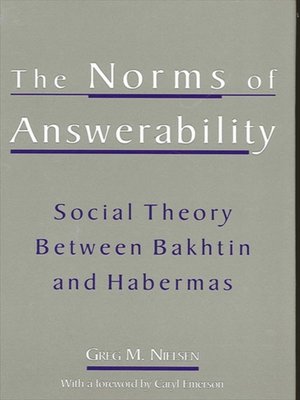 cover image of The Norms of Answerability
